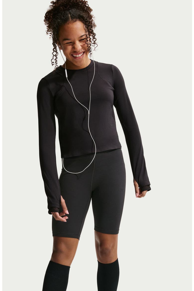 MAVN 7-Inch Dri-FIT High Waist Shorts, Alternate, color, BLACK