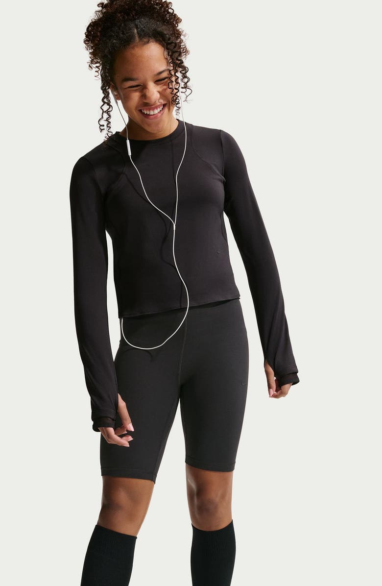 Nike MAVN 7-Inch Dri-FIT High Waist Shorts, Alternate, color, Black