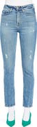 NOEND Eve High Waist Slim Straight Leg Jeans