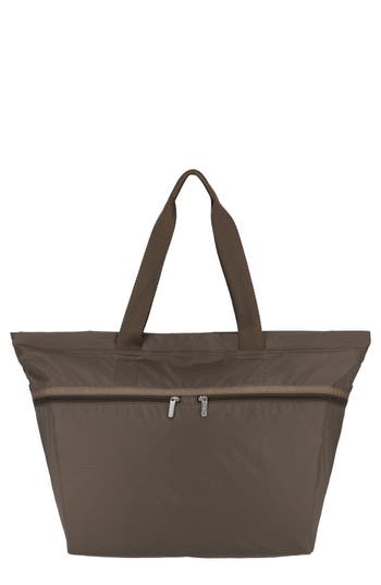 Lesportsac Carlin Zip Top Tote Bag In Brown