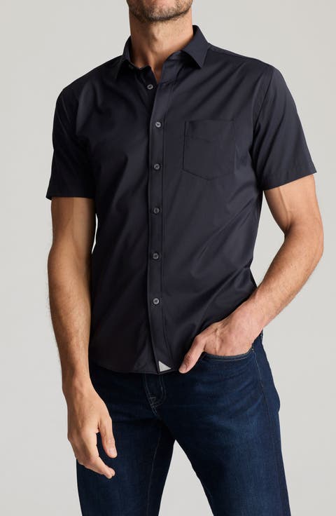 Gironde Short Sleeve Performance Button-Up Shirt