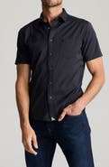 UNTUCKit Gironde Short Sleeve Performance Button-Up Shirt