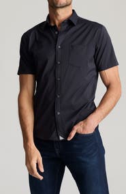 UNTUCKit Gironde Short Sleeve Performance Button-Up Shirt