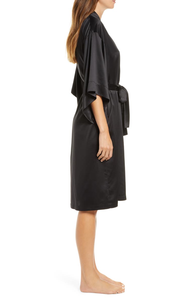 Natori Satin Wrap Robe, Alternate, color, 