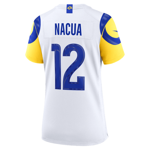 Women's Nike Puka Nacua White Los Angeles Rams Game Jersey