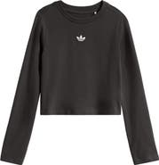 adidas Kids' Long Sleeve Logo T-Shirt