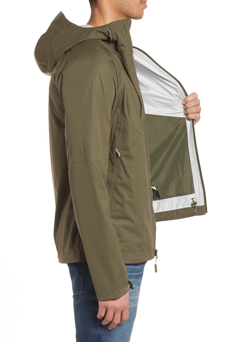 Allproof Stretch Hooded Rain Jacket, Alternate, color, GRAPE LEAF