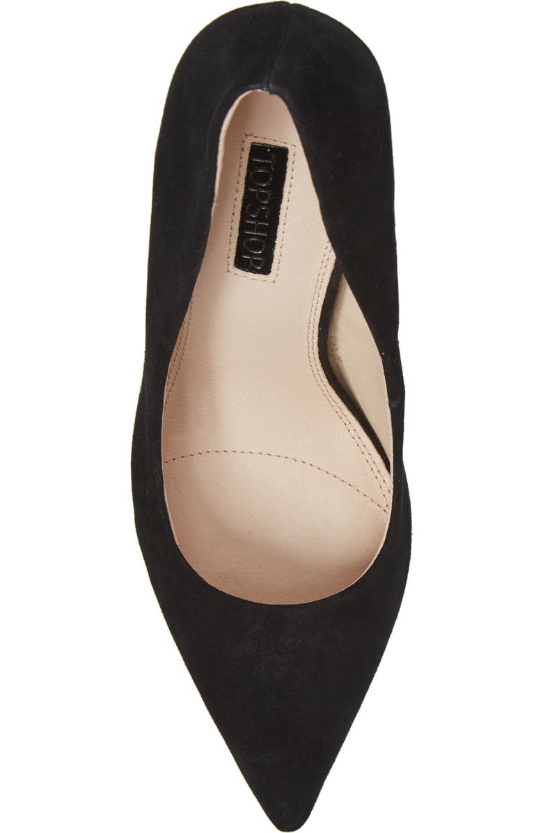 Topshop Grammer Pointy Toe Pump, Alternate, color,