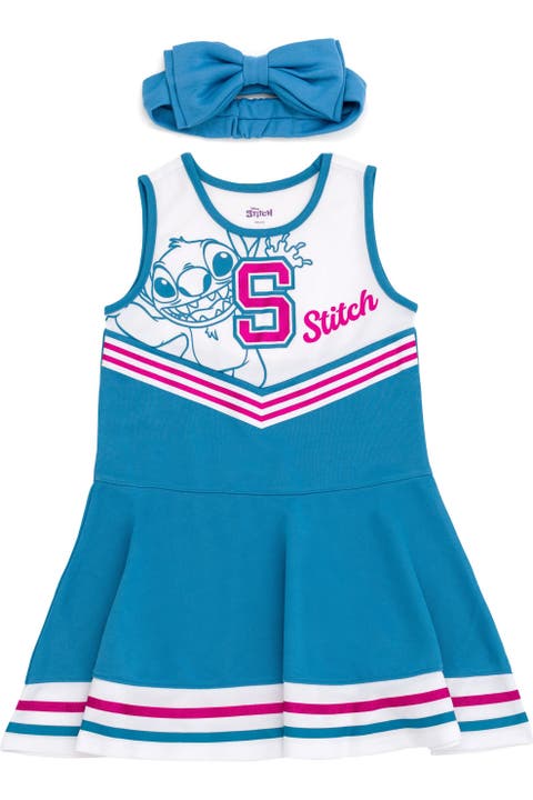Lilo & Stitch Cheerleader Dress and Headband Set