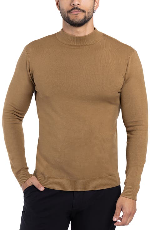 Core Mock Neck Knit Sweater