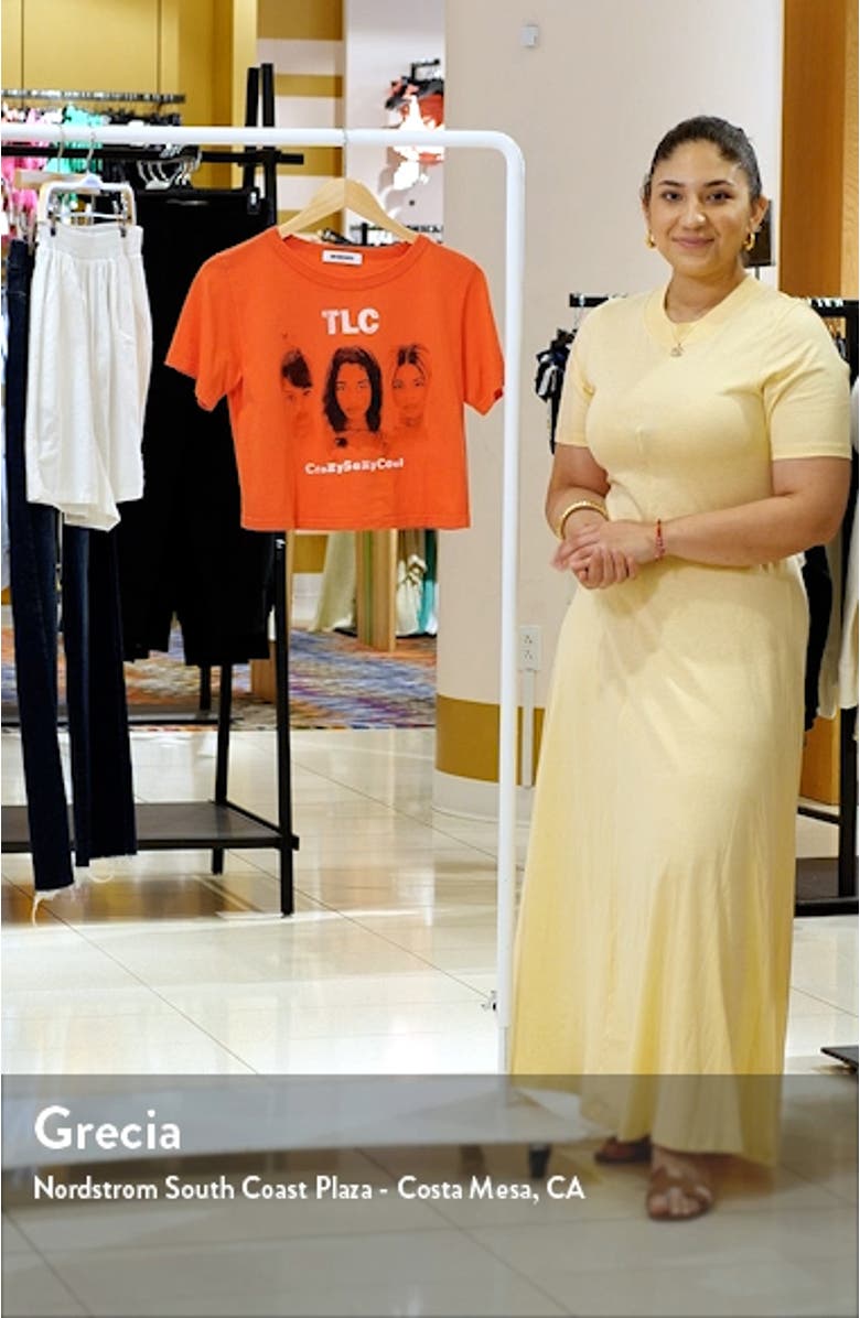 TLC CrazySexyCool Cotton Graphic Crop T-Shirt, sales video thumbnail