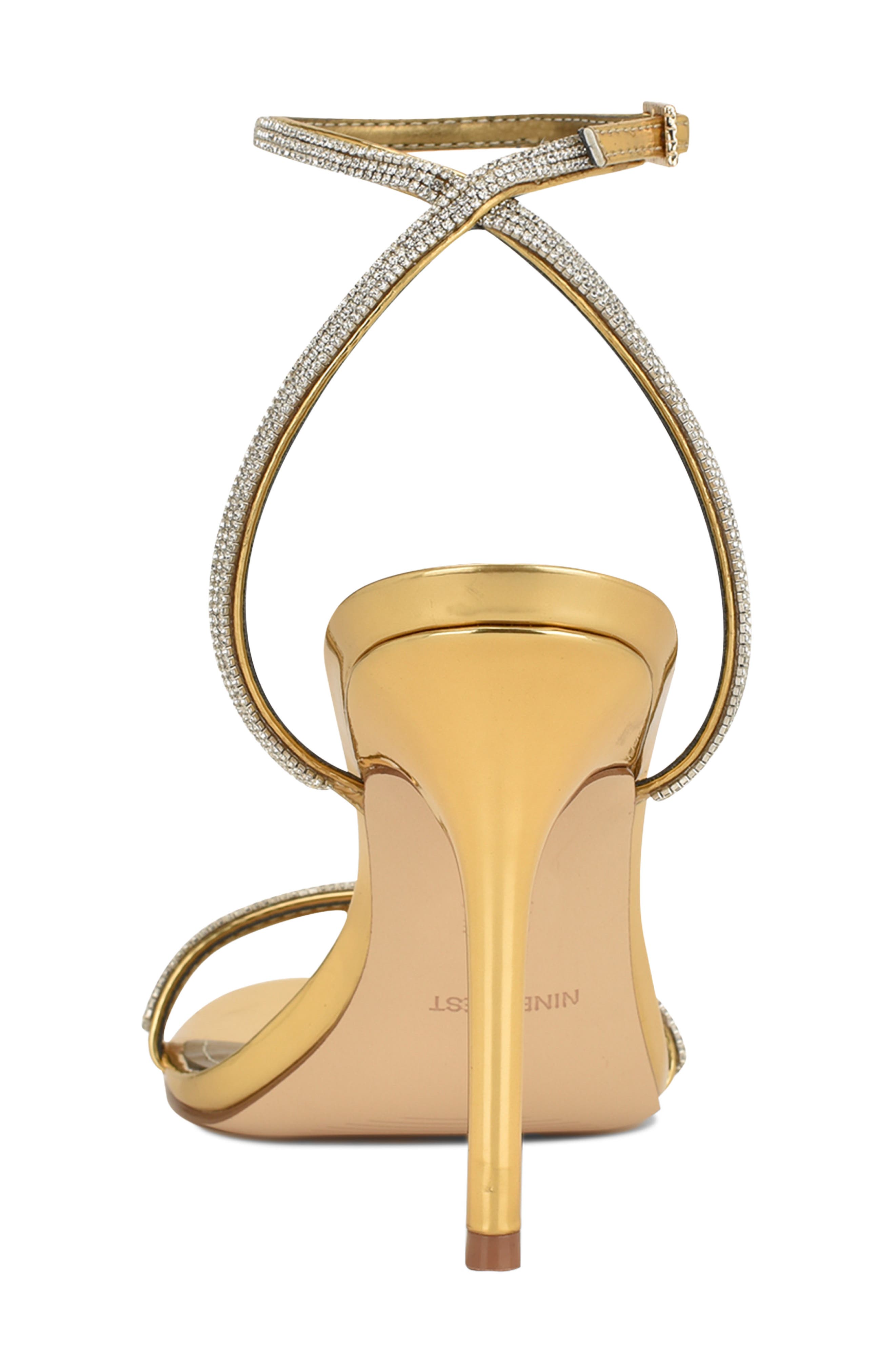 Stodia Ankle Strap Sandal, Alternate, color, BRONZE