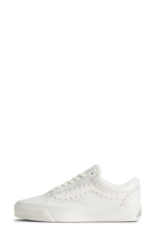 Vans Premium Old Skool Sneaker In White