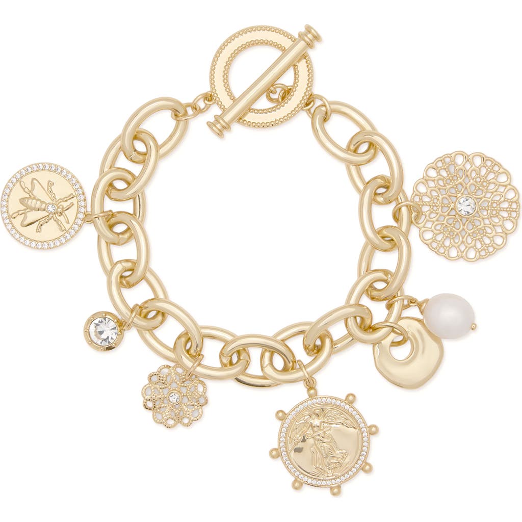 Ramy Brook Selena Charm Bracelet in Gold at Nordstrom
