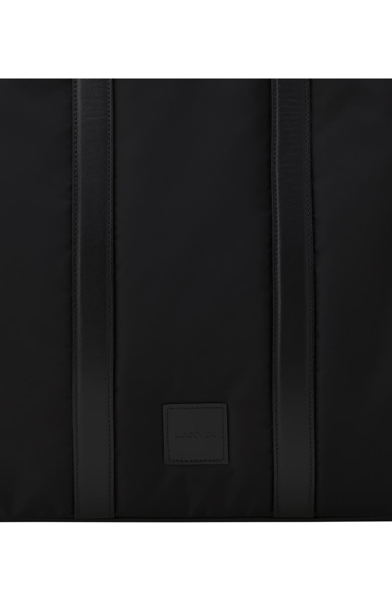 Lanvin Curb Nylon Tote Bag, Alternate, color, Black