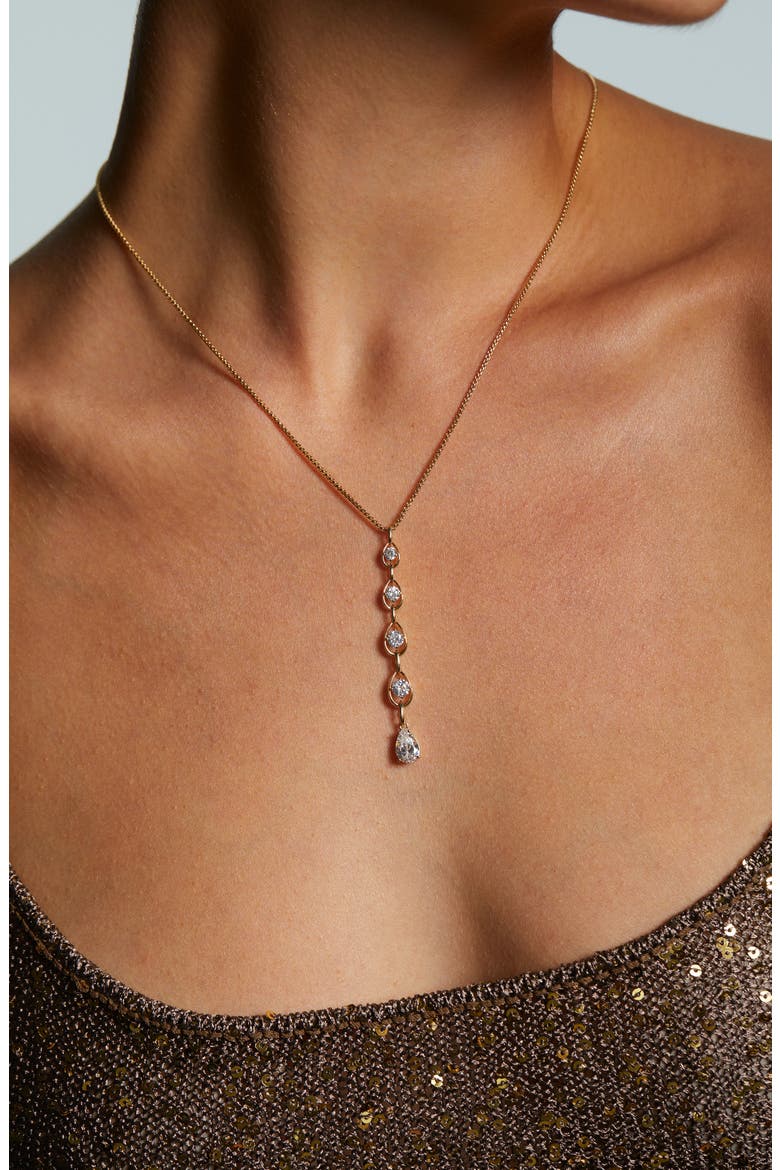 It Girl Y-Necklace, Alternate, color, GOLD