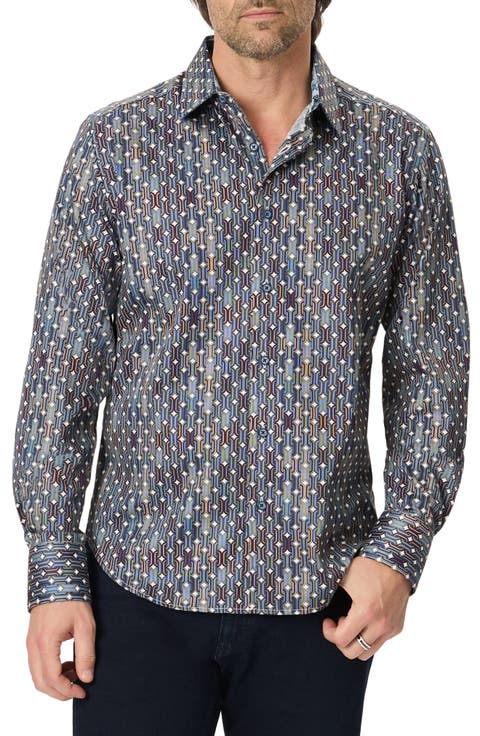 Missing Links Button-Up Shirt