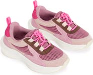 Boden Kids' Sporty Trainer Leather Sneaker