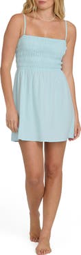 Billabong Suns Out Fit & Flare Minidress