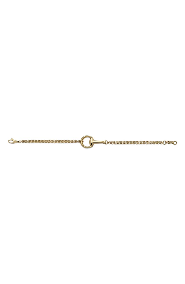 Gucci Horsebit Bracelet, Alternate, color, Yellow Gold