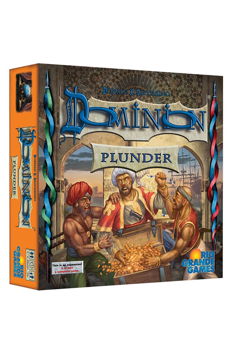 RIO Grande Games ACH Dominion Plunder Expansion, All Ages, Main, color, Multicolored