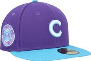 New Era Men's New Era Purple Chicago Cubs Vice 59FIFTY Fitted Hat