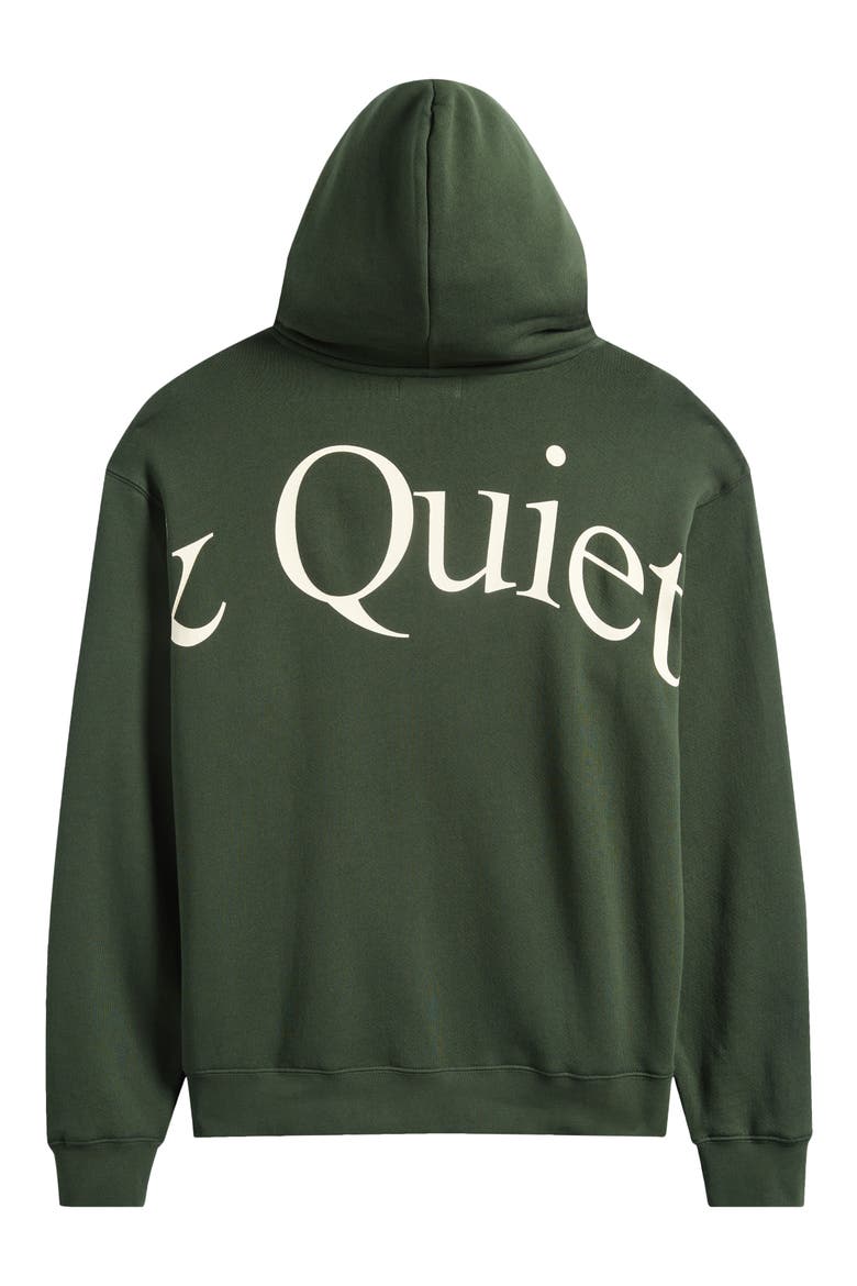 Jumbo Wordmark Graphic Hoodie, Alternate, color, FOREST