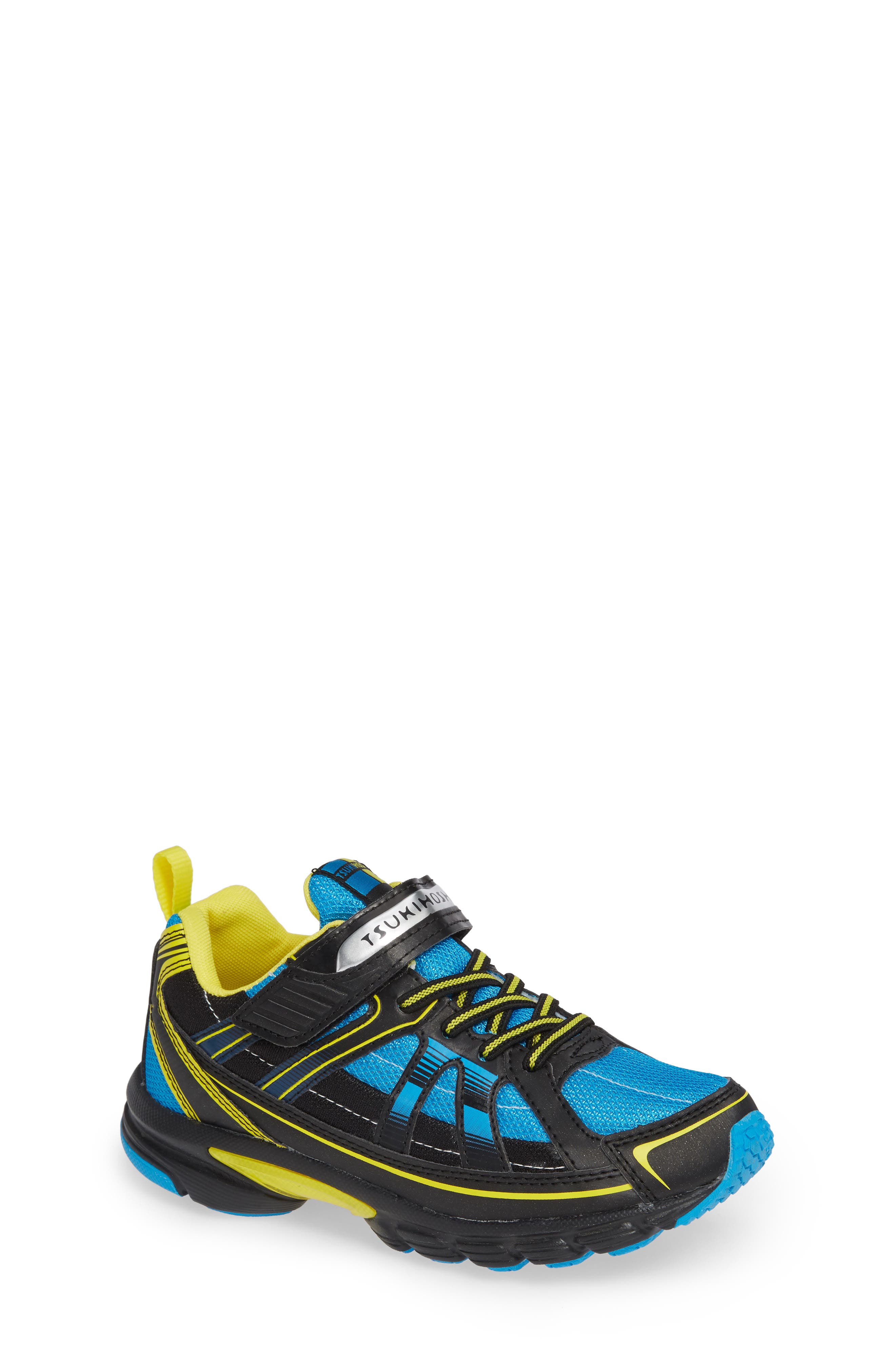 Storm Washable Sneaker, Main, color, BLACK/ BLUE