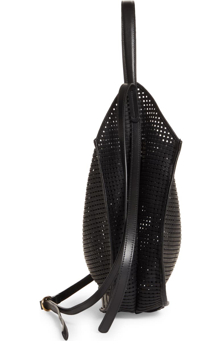 Ree Projects Helene Faux Leather Net Hobo Bag, Alternate, color,