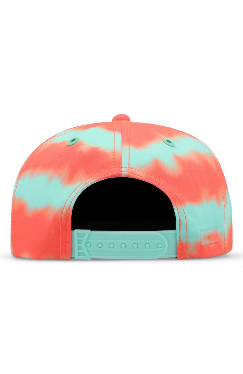 Melin Hydro Eagle Neon Tie Dye Hat, Alternate, color, Infrared