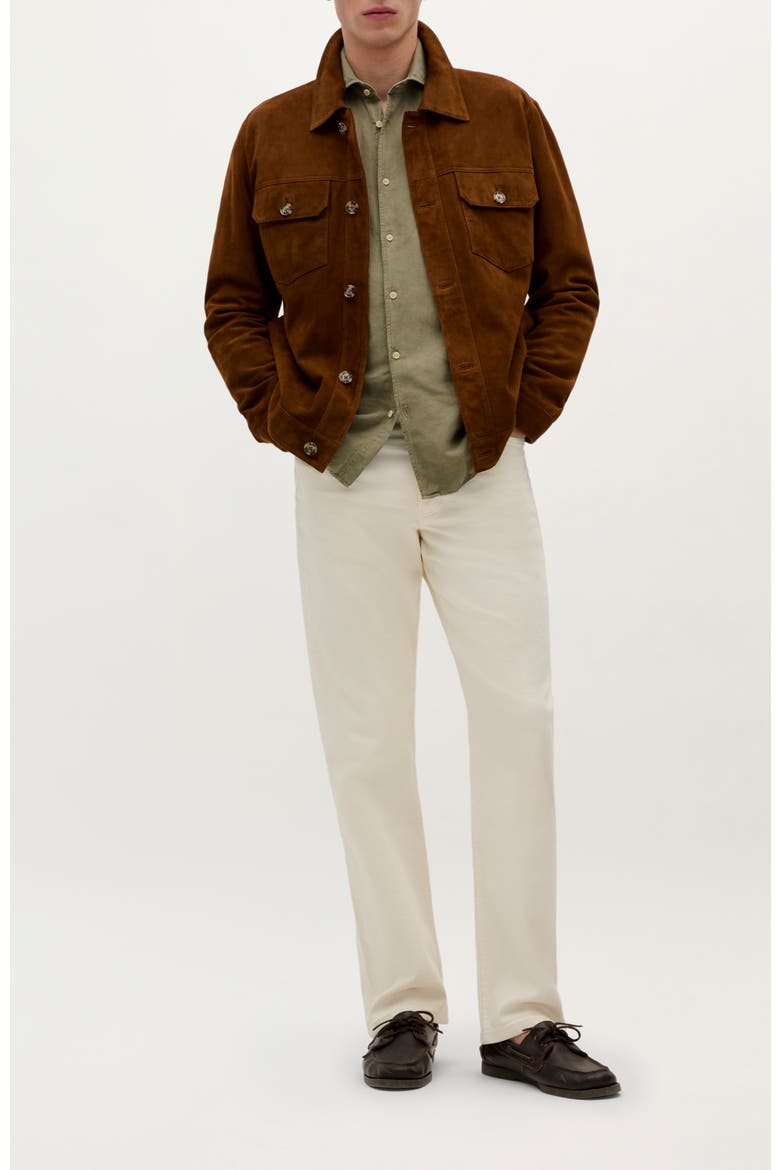 Vintage Linen Se Shirt, Alternate, color, Khaki