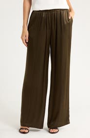 WAYF Satin Pants