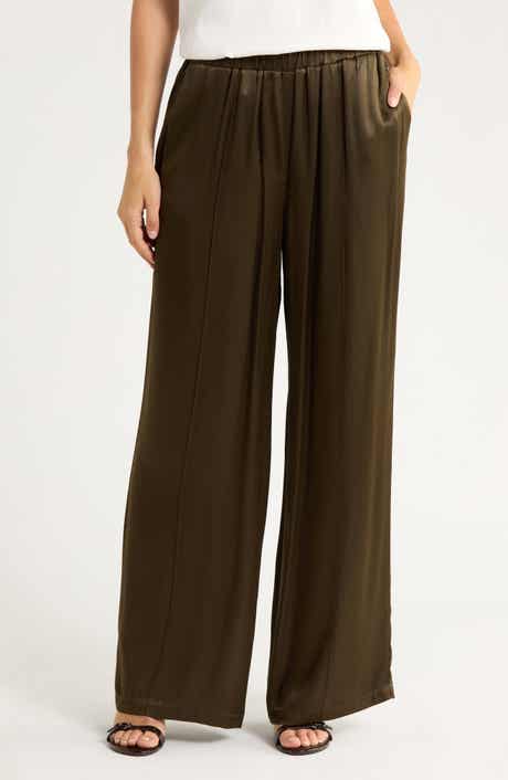 WAYF Satin Pants