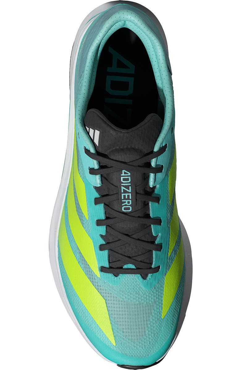 adidas Adizero SL2 Running Shoe, Alternate, color, Flash Aqua/ Lemon/ Mint Ton