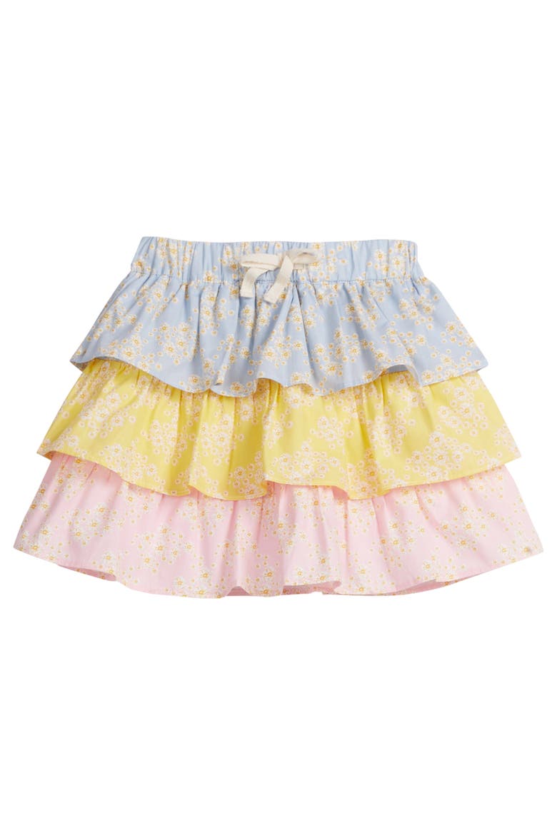 Kids' Tiered Skort, Alternate, color, Mixed Ditsy Floral