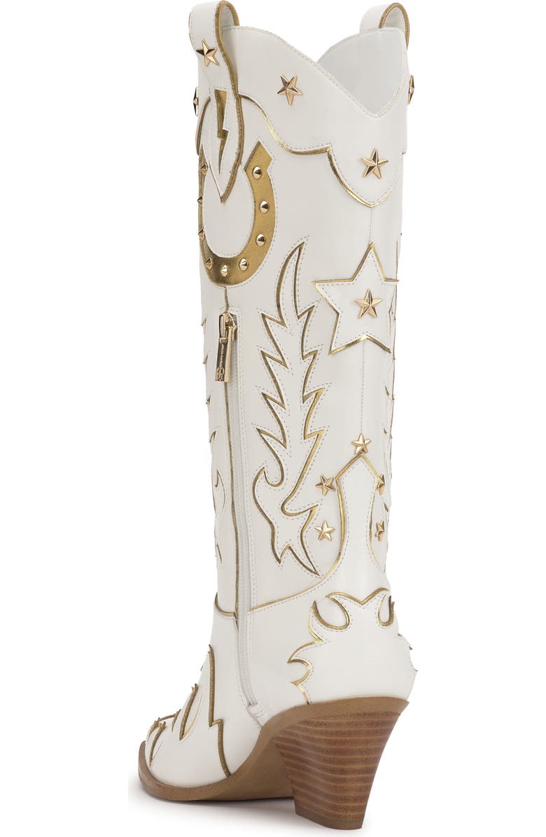Jessica Simpson Zembitti Western Boot, Alternate, color, Bright White Gtluxp
