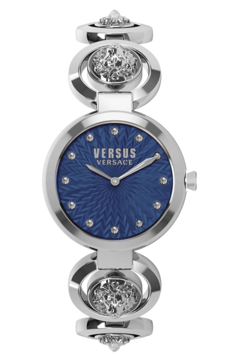 Peking Road Bracelet Watch, 34mm, Main, color, SILVER/ BLUE