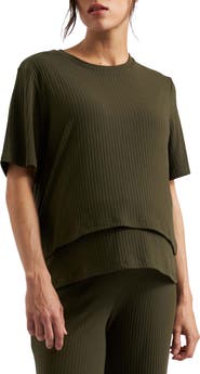 Ripe Maternity Mike Rib Nursing Top