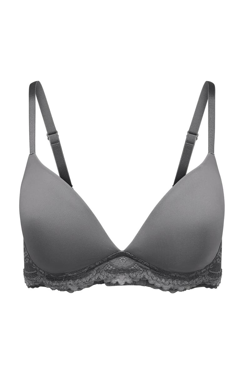 Adore Me Jainey Contour Plunge Bra, Alternate, color, Dark Grey