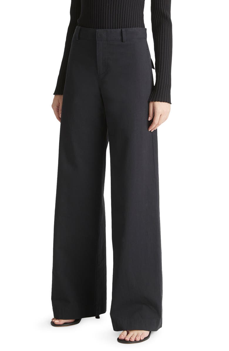 Vince Cotton Wide Leg Pants, Alternate, color, 