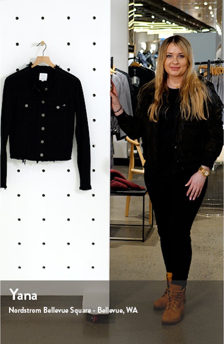 Fray Edges Denim Jacket, sales video thumbnail