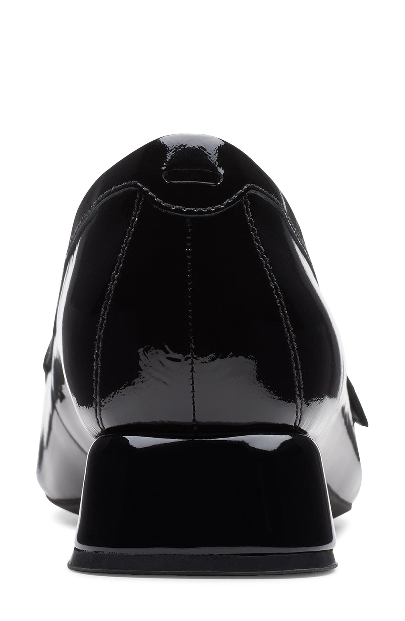 Clarks<sup>®</sup> Daiss Trim Pump, Alternate, color, Black Pat