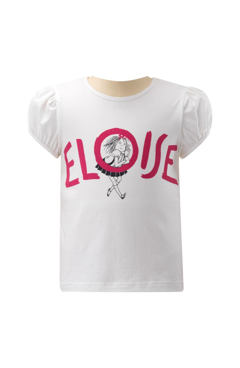 Rachel Riley Eloise Logo T-shirt, Main, color, White