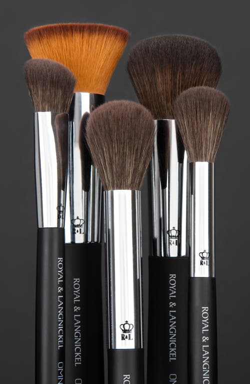 Omnia Brush Complexion 5pc Makeup Brush Set In Black
