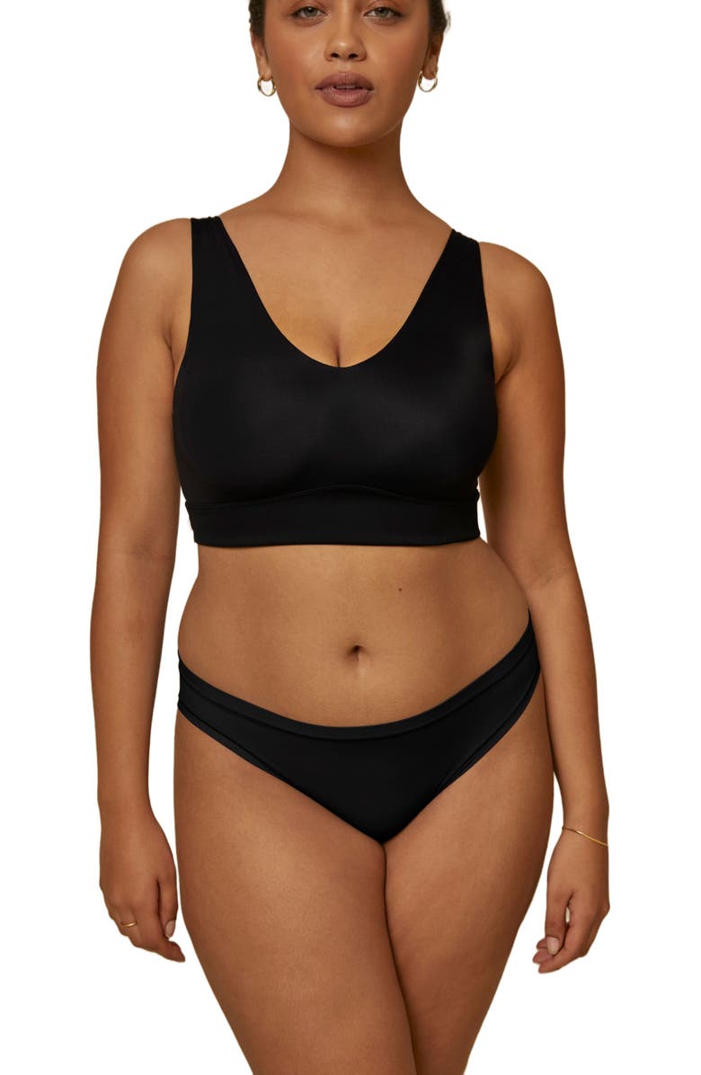 Harper Wilde Bliss Bralette, Alternate, color, Black