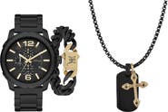 Ed Hardy 3-Piece Jewelry & Watch Set