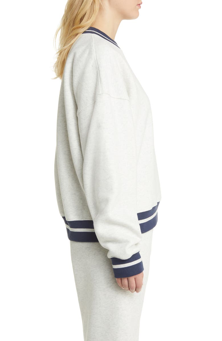 THE MAYFAIR GROUP Start With Gratitude Crewneck Sweatshirt, Alternate, color,