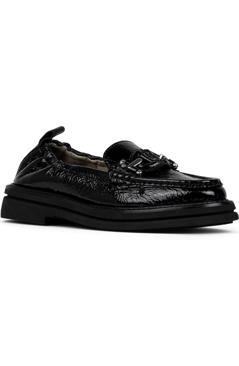 Donald Pliner Lomma Platform Loafer, Main, color, Black