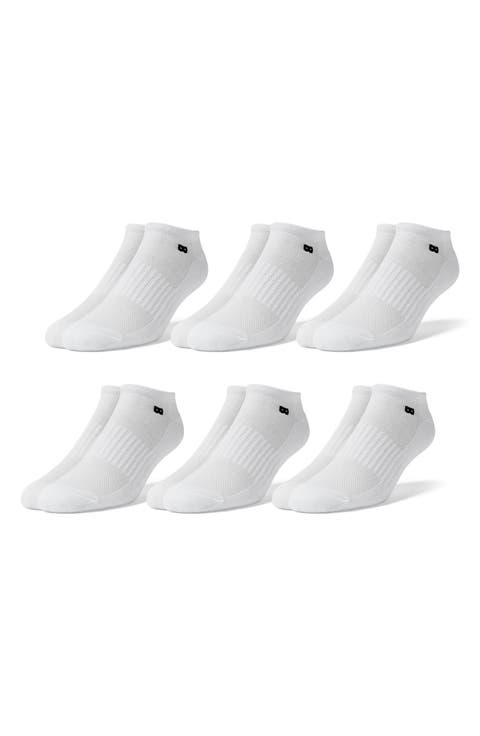 6-Pack Sporty Cushion Low Cut Socks