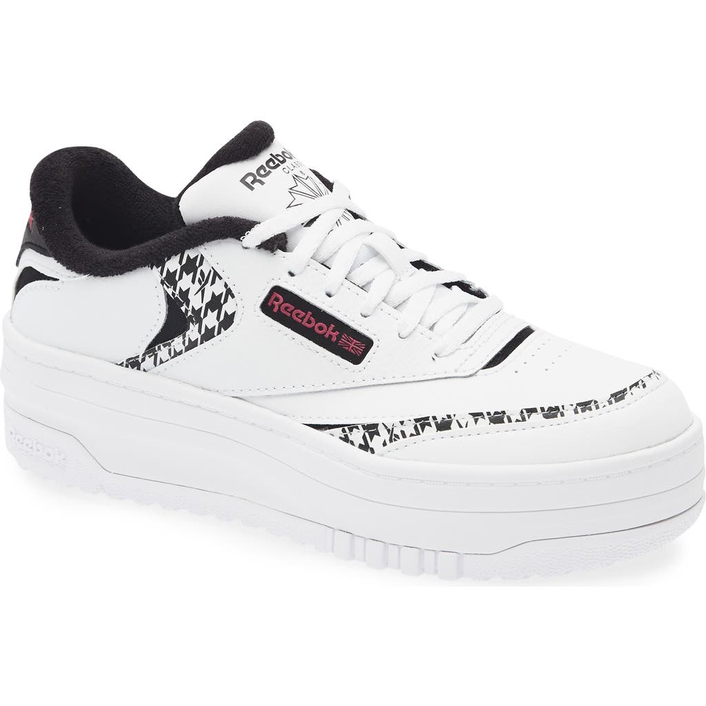 Reebok Kids' Club C Extra Sneaker In White
